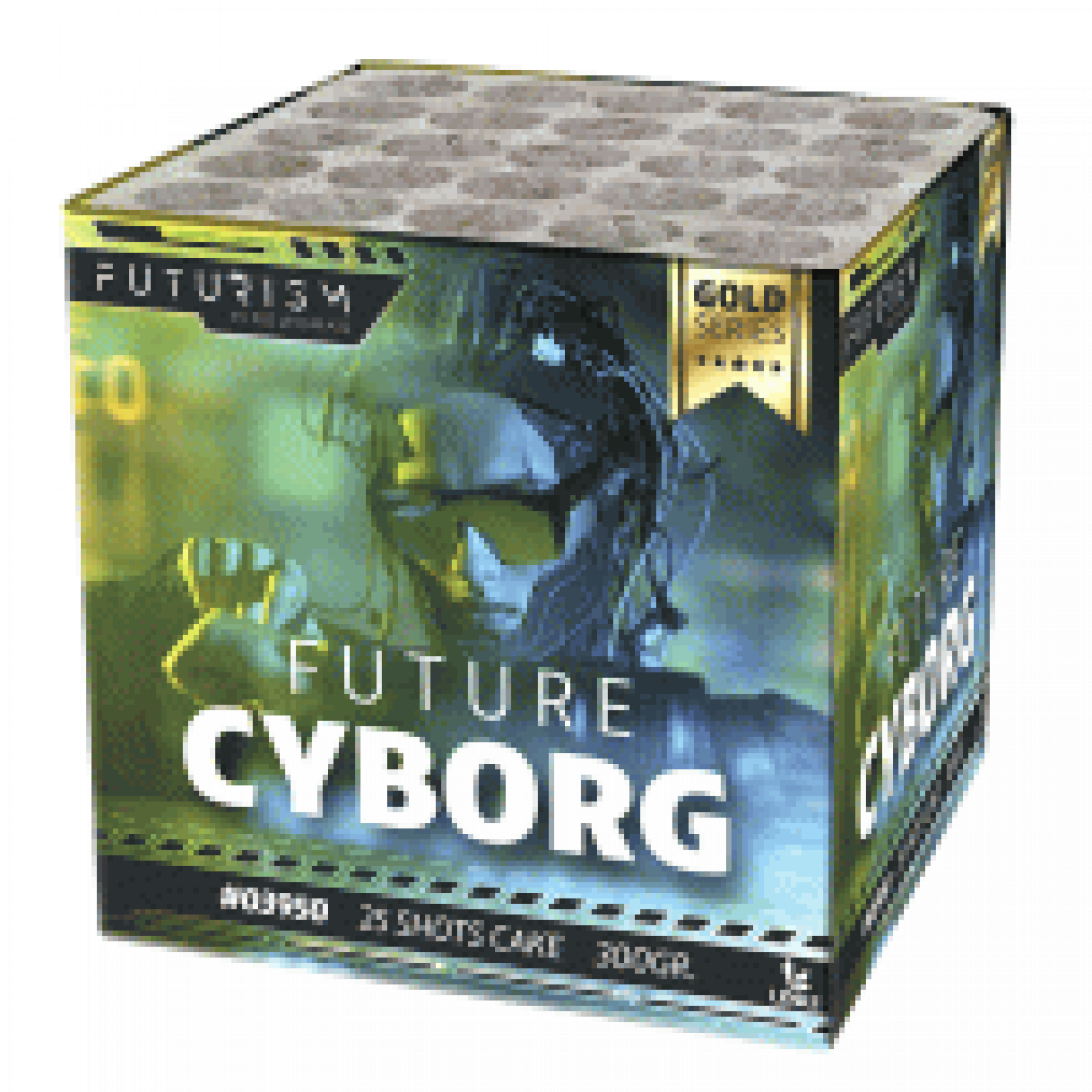 25 schots cakes met grote chrysanthemum crackling