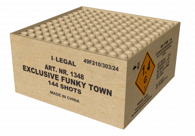 EXCLUSIVE FUNKY TOWN 144 SCHOTS
