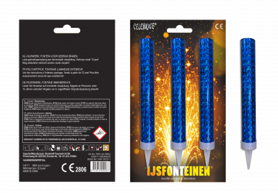 IJsfontein blue 3pcs