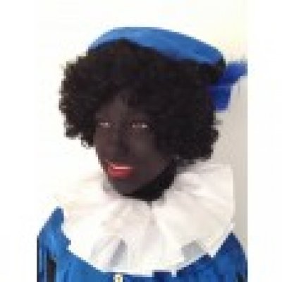 Zwarte piet kraag
