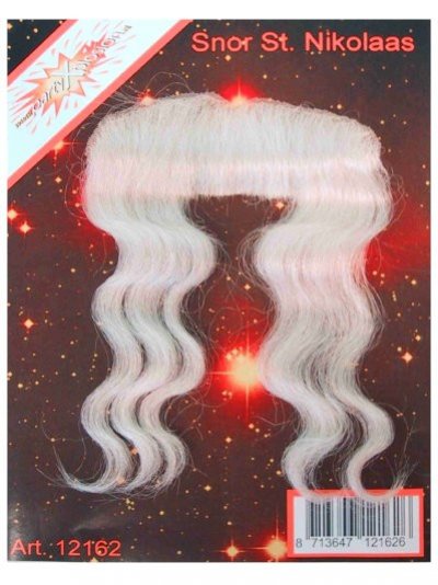 Losse sinterklaas snor