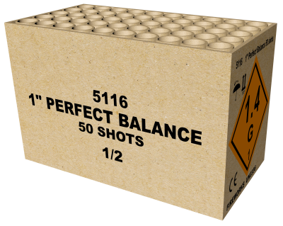1" Perfect Balance 50shots