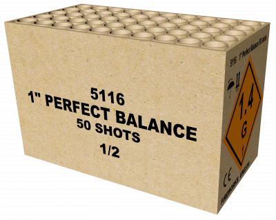 1" Perfect Balance 50shots