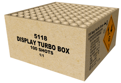 Display Turbo Box 100 Shots