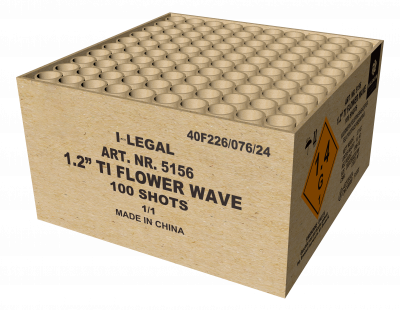 1.2“ Ti Flower Wave