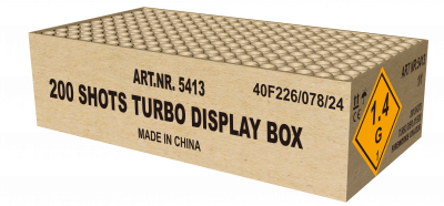 200 Shots Turbo Display Box