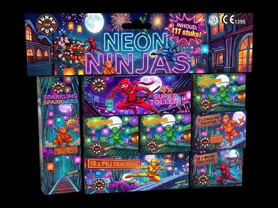75 Neon Ninjas