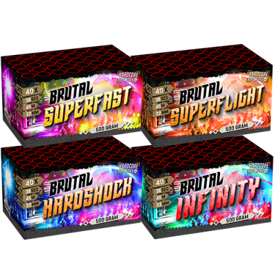 Brutal assortment - hardshock superfast infinity superflight