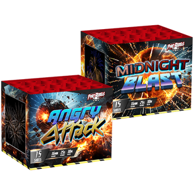 Angry Attack + Midnight Blast 15's