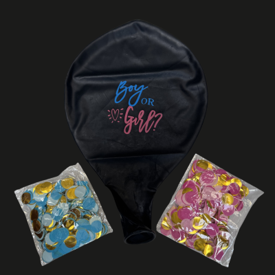 BLOW-IT [Blue + Pink confetti]