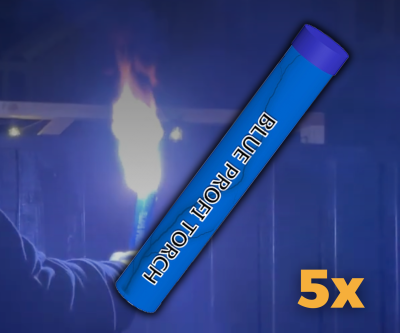 Blue Profi Torch [5 stuks!]