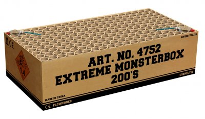 BredaVuurwerk's EXTREME MONSTERBOX 200 shots