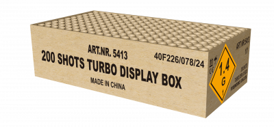 200 Shots Turbo Display Box