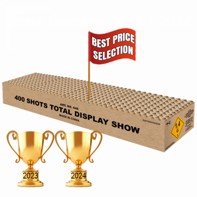 400 Shots Total Display Show