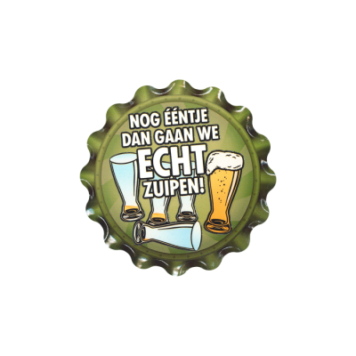 Cap coaster - Echt zuipen