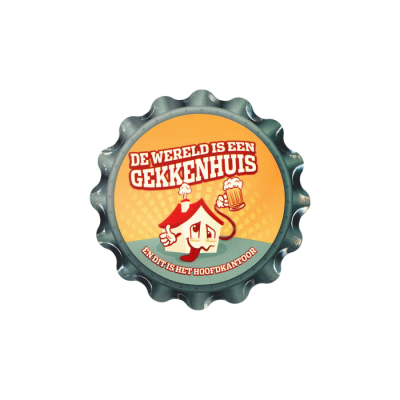Cap coaster - Gekkenhuis