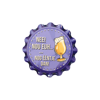 Cap coaster - Nee! Nog eentje dan