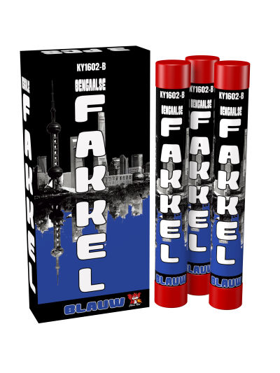 Bengaalse Fakkel Blauw 3 stuks