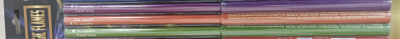 Hand-held torch 3 in pack Purple/Green/Orange
