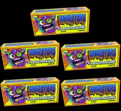 monsters 5 pakjes