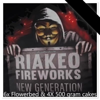 Combideal 8029 (10X Riakeo 6X Compound Flowerbed en 4X 500 Gram Cakes).