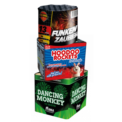 Combideal: hoodoo + Dancing monkey + Funkezauber