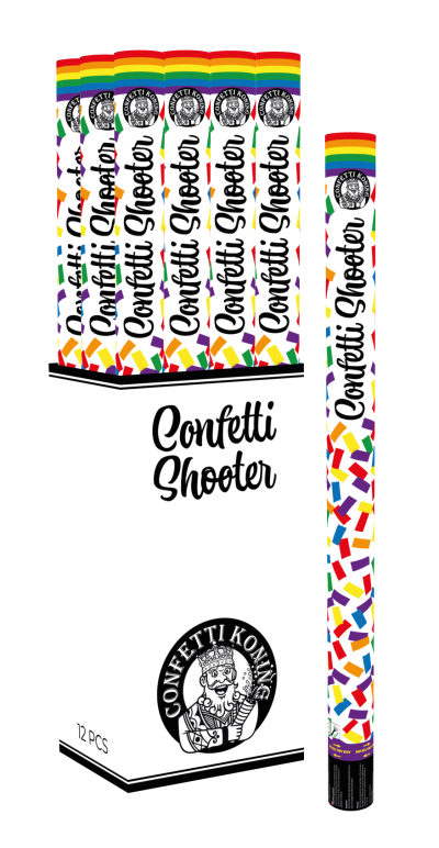 Confetti shooter 80 cm Mix