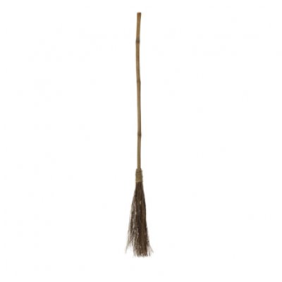 Costume Accessory Witch Straw Broom 130 cm