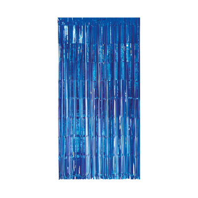 Deurgordijn Folie Donder Blauw - 2 bij 1 meter
