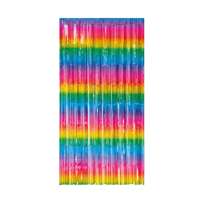 Deurgordijn Folie Regenboog - 2 bij 1 meter