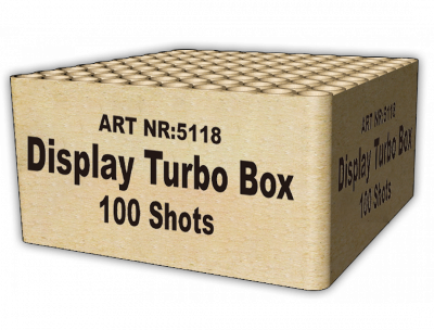 Display Turbo Box 100 Shots