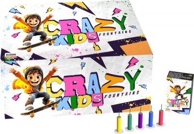 Crazy kids fountains