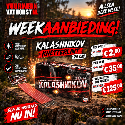 Kalashnikov Knetterlint - 20cm