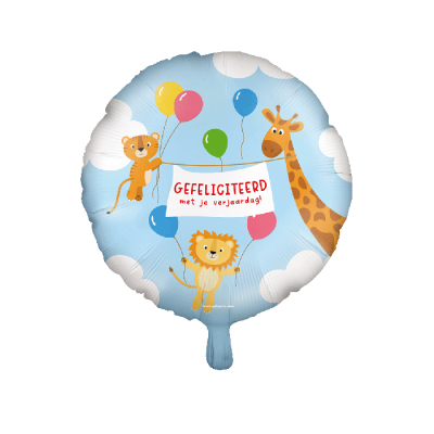 Folie ballon - Gefeliciteerd kids