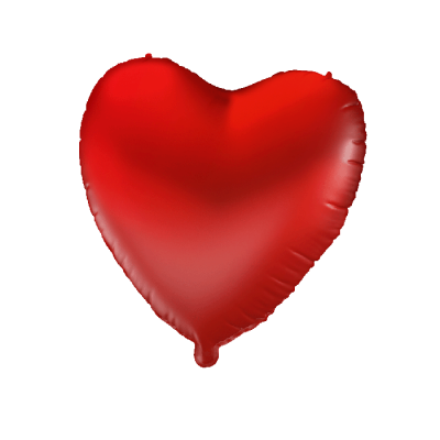 Folie ballon - Hart Rood