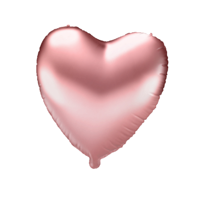 Folie ballon - Hart Rose Goud