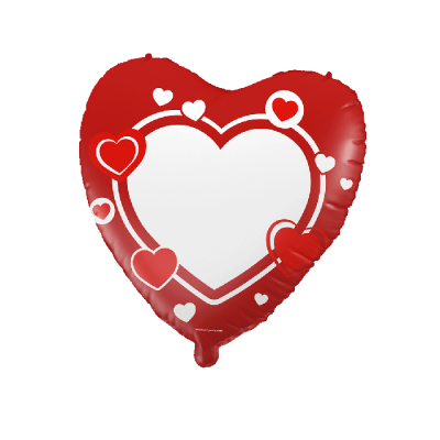 Folie ballon - Heart writable