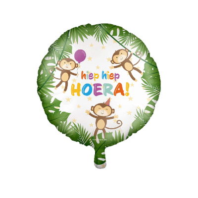 Folie ballon -  Hiep hiep hoera