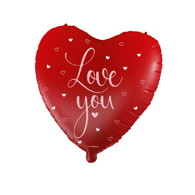 Folie ballon - Love you red