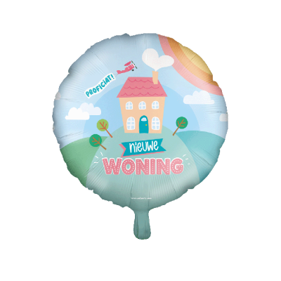 Folie ballon - Nieuwe woning