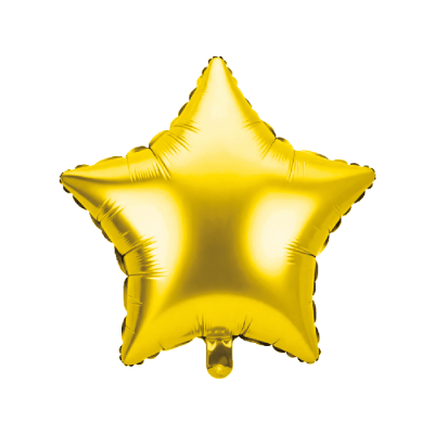 Folie ballon - Ster Goud