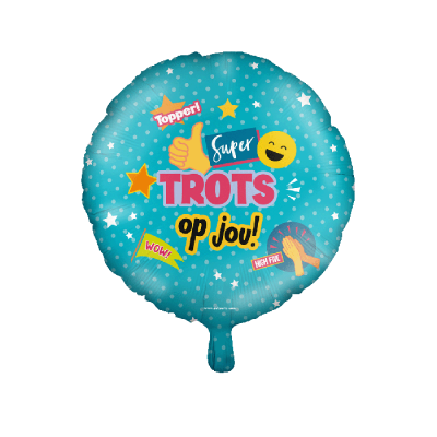 Folie ballon - Trots op jou