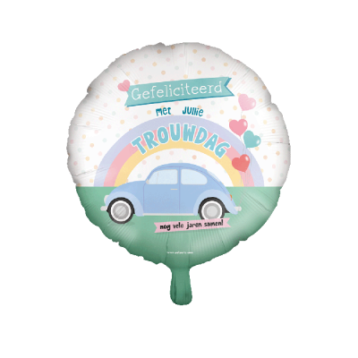 Folie ballon - Trouwdag