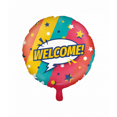 Folie ballon - Welcome