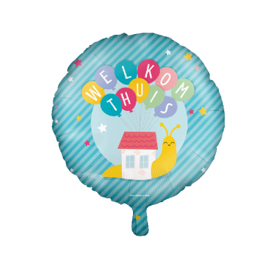 Folie ballon - Welkom thuis