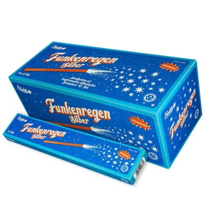 Funkenregen Silber