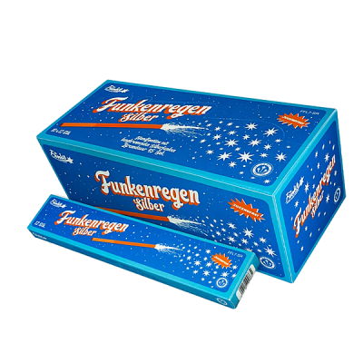 Funkenregen Silber