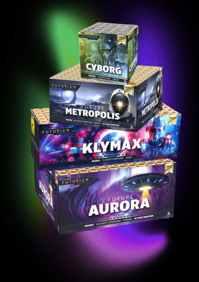 Aanbieding Futurism Fireworks