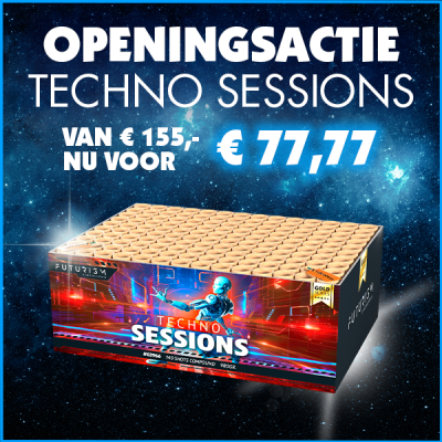 Techno Sessions opening actie