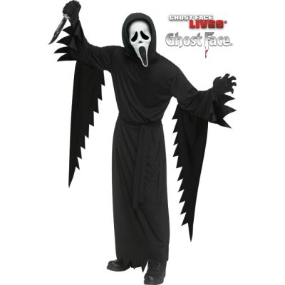 Ghost Face Kinderkostuum Officiele Licentie - 12-14 Jaar